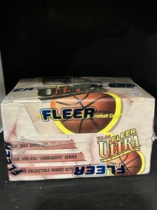 1993-94 Fleer Ultra Basketball Series 1 Box - Jumbo Pack 20 Count - Picture 1 of 3