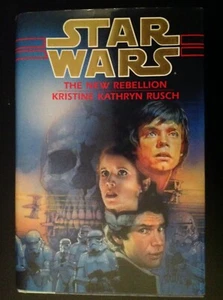 VINTAGE 1996 STAR WARS THE NEW REBELLION HARDCOVER BOOK SCI-FI BANTAM K. RUSCH - Bild 1 von 2