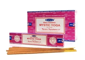 Mystic Yoga by Satya Räucherstäbchen 15g Box - für Frische - Yoga - Meditation - Bild 1 von 5