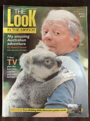 THE LOOK magazine 23/10/1999 DAVID JASON Nick Ross Ralf Little Richard Branson - Image 1 of 2