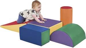YOZZI Baby Kids Large Soft Foam Block Indoor Climb Crawl and Slide Safe Foam ... - Picture 1 of 12