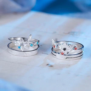 Anime Ring Wei Wuxian Lan Wangji Cosplay Unisex Rings Mo Dao Zu Shi Jewellery - Picture 1 of 8