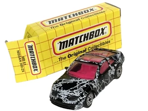 Black White PINK 1990 1993 Matchbox Toys Ltd MB 61 Nissan 300ZX NM In NM BOX - Picture 1 of 10
