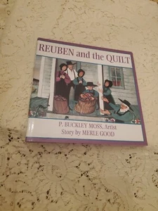 P Buckley Moss REUBEN UND DER QUILT Hardcover Buch 1. Auflage Künstler Illustriert - Bild 1 von 16