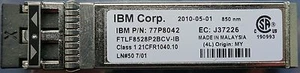 IBM 77P8042 Finisar FTLF8528P2BCV-IB SFP+ 8G FC 8Gbps Transceiver Module SR SW - Picture 1 of 1