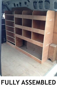 Ford Transit Connect 2002-2013 Van Shelving Racking LWB Plywood System Storage - Picture 1 of 11