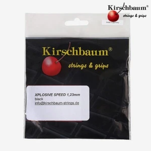 Kirschbaum Xplosive Speed 1.23mm 12.2m Tennis String Racket Poly String Black - Picture 1 of 4
