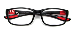 Foster Grant Full Rim Reading Glasses SCOOTER RED 53/17-143 +2.00 - Picture 1 of 6