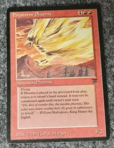 MTG Magic the Gathering Firestorm Phoenix Legends Englisch LP  - Bild 1 von 2
