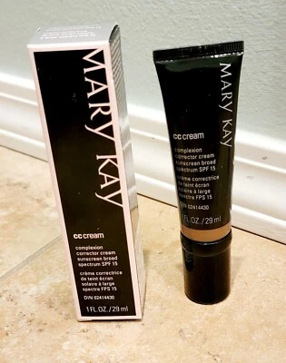 Mary Kay CC Complexion Corrector Cream Sunscreen SPF 15 Very Deep 086620 Ex 6/25 - Image 1 of 4