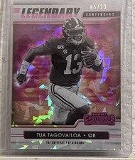 2021 Contenders Draft Picks - Tua Tagovailoa - Gold Legendary Contenders #14/23