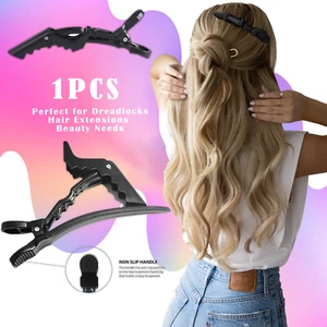 1pcs professional hair clips sectioning salon hairdressing curling grip - Picture 1 of 10