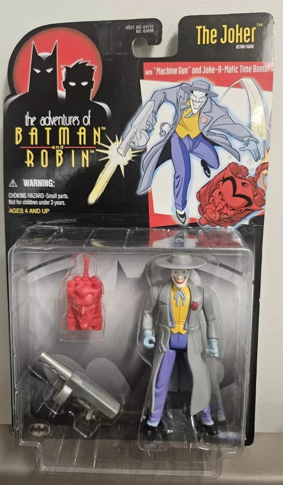 Pogo Stick Joker The Adventures of Batman and Robin 5 Inch Figure Kenner 1995