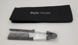 Style House Professional Flat Iron Accessory Set Comb & Case Only, NO HOLDER New - Picture 1 of 10