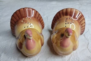 Neu ohne Karton Truthahn Salz Pfefferstreuer 2er Set Thanksgiving - Bild 1 von 2