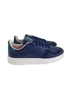 Scarpe/sneakers Adidas Supercourt da uomo verde navy EF9206 taglia 6 - Foto 1 di 11