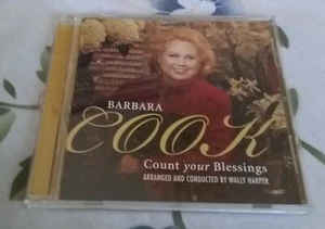 BARBARA COOK: COUNT YOUR BESSINGS - 2003 DRG RECORDS CD (91479) - Bild 1 von 3