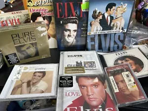 Elvis Presley Cassette, DVD, VHS , Cd, Mixed Lot Most Sealed - Picture 1 of 24