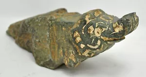 Antique Green Marble Elephant Figure Hook Hanger Original Old Hand Carved Fine - Bild 1 von 5