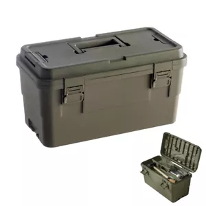 Waterproof Tool Box Plastic Carry Case Storage Box Portable Organizer Safety NEW - Picture 1 of 15