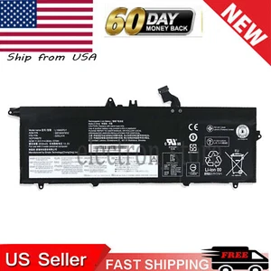 NEW 57W L18C3PD2 L18M3PD1 Battery For ThinkPad T490S T495S 5B10W13878 02DL014 - Picture 1 of 2