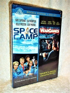 Space Camp/War Games (DVD, 2008) scifi family fun Matthew Broderick Kate Capshaw - Picture 1 of 3