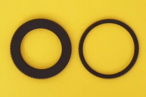 Metal follow focus and iris gear for Canon FL 3.5 19mm - Photo 1/2