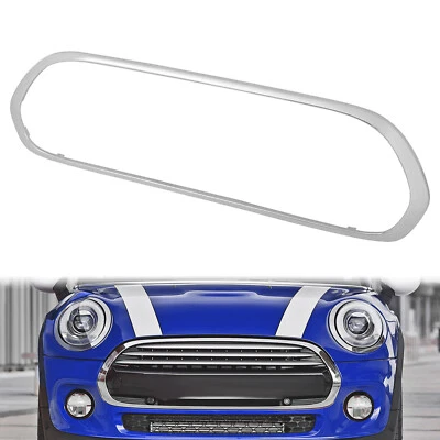 Chrome Bumper Grille Molding Trim For 14-21 Mini Cooper F55 F56 F57 #51137300589 - Image 1 of 4