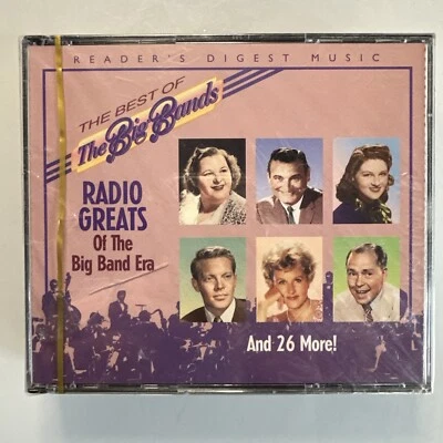 Radio Greats of The Big Band Era (CD, 2 Discs) Readers Digest New Sealed Foto 1 de 2