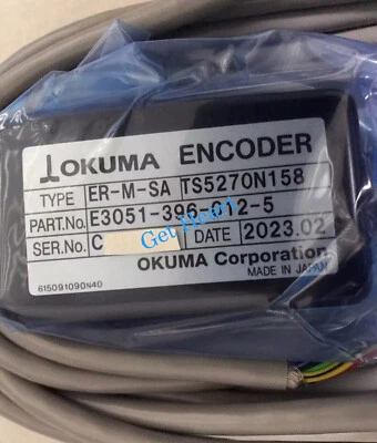 New OKUMA ENCODER ER-M-SA TS5270N158 E3051-396-012-5 Repace of TS5270N58 - Image 1 of 3