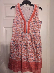 Vineyard Vines Frangipani Floral Pintuck Dress, Size Small, Excellent Condition - Picture 1 of 5