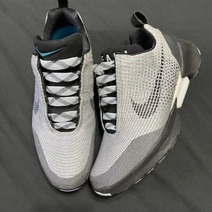 Size 10 - Nike HyperAdapt 1.0 Metallic SIlver 2016 Grey Blue Lagoon Royal Red - Picture 1 of 8