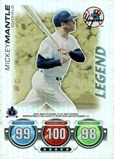 2010 Topps Attax #NNO Mickey Mantle Legends Great!