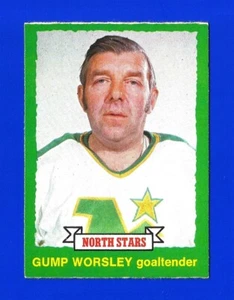 1973-74 OPC O-Pee-Chee HOCKEY #230 GUMP WORSLEY EX+/EXMINT HOF NORTH STARS (SB1) - Picture 1 of 2