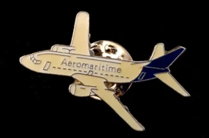 Vintage Aeromaritime Enamel Pin Tracking Service UK - Bild 1 von 1