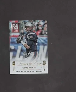 2015 Panini Donruss Elite Passing the Torch #5 TOM BRADY/ JIMMY GAROPPOLO - Picture 1 of 2