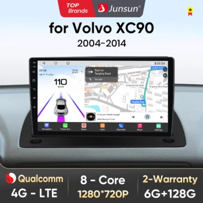 9'' DAB+128GB Android13 Autoradio Carplay Für Volvo XC90 2004-2014 GPS Nav 4G BT - Bild 1 von 4