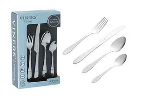 Viners Everyday 16 Piece Cutlery Set Four Design Available 18.0 Stainless Steel - Picture 1 of 1