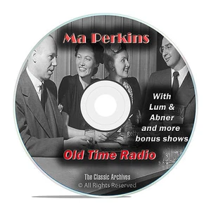 Ma Perkins, 1.854 Episoden Old Time Radio, Komplettset, Comedy OTR DVD MP3 F95 - Bild 1 von 1