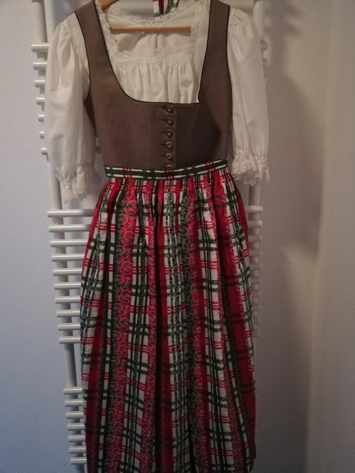 Wild und Wald, Dirndl Kleid Damen, Leinen, Gr. 40, neu - Bild 1 von 4