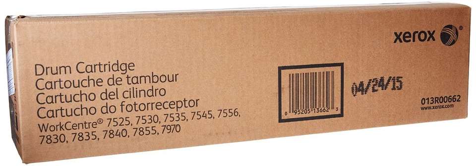 Xerox 013R00662 Drum Cartridge OEM NEW Genuine Sealed WC 7525 7530 7535 7545 - Image 1 of 1