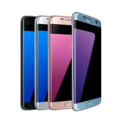 Original Samsung Galaxy S7 Edge G935FD Dual SIM SmartPhone Unlocked All Colors - Image 1 of 4