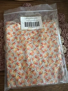 Longaberger vassoio da portata solo host fodera OTE - tessuto di mais caramelle - NUOVO!!! - Foto 1 di 3