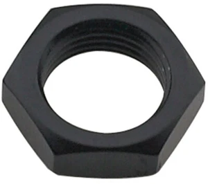 Fragola Bulkhead Fitting Nut 6 AN Aluminum Black Anodize Each 492406-BL - Bild 1 von 1