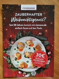 EISMANN Gutschein 30 € Einkaufsgutschein Lebensmittel online für Neukunden - Bild 1 von 2