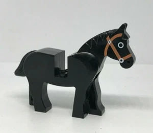LEGO Castillo: Caballo - Ref 4493c01pb02 Negro - Set 6076 1584 6047 6056 6042 - Imagen 1 de 2