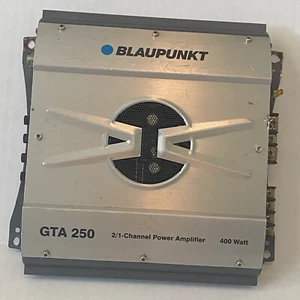 Blaupunkt GTA 250 2/1 Channel 400 Watt Power Amplifier Bridge Mood - Picture 1 of 4
