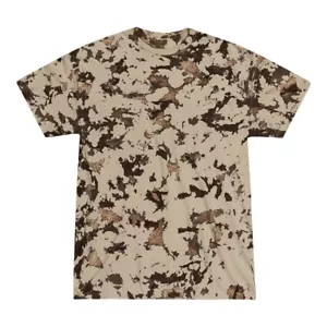 Camiseta Beige Helada, Camisetas Tie Dye Adulto Talla S a 3XL Algodón Color - Imagen 1 de 1