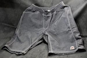 SUGOI Mens Shorts Black Nylon M Medium to Large Made Canada MTB Cycling - Picture 1 of 1
