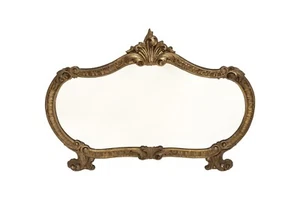 ANTICO SPECCHIO FRENCH ANTIQUE WOODEN MIRROR 1890 CIRCA - 119x92 - Foto 1 di 5